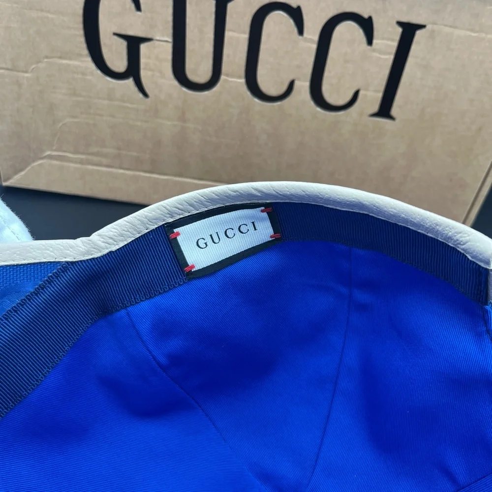 Gucci Blue ‘Off The Grid’ Baseball Cap / Hat - NIB all inclusive - Picture 7 of 12